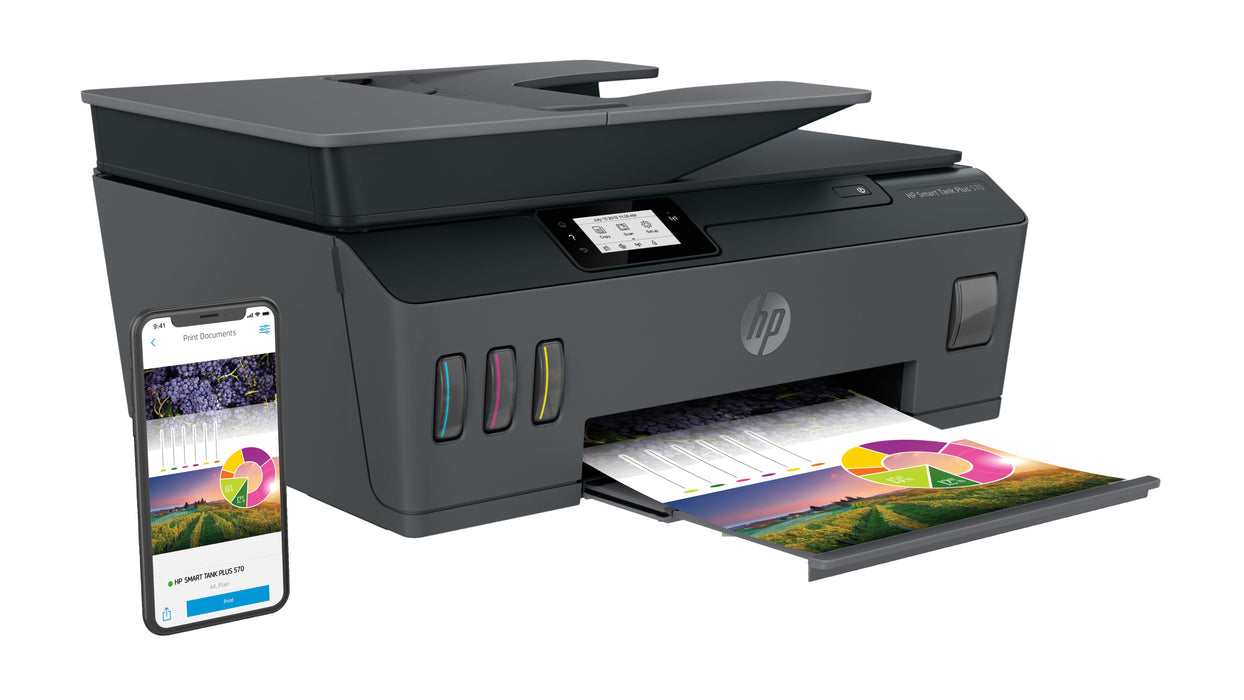EAN 0193424413348 - HP Smart Tank Plus 570 Wireless All-in-One Inyección de tinta térmica A4 4800 x 1200 DPI 11 ppm imagen 5
