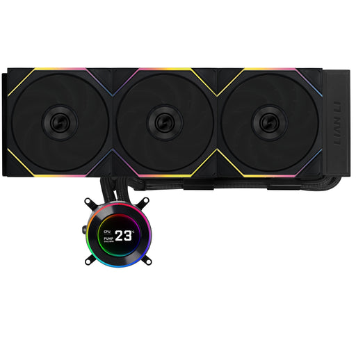 EAN 4718466018014 - Lian Li GA II Hydroshift II LCD-C 360TL Procesador Sistema de refrigeración líquida todo en uno 12 cm Neg imagen 1