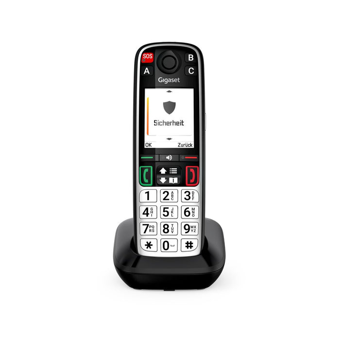 EAN 4255781906720 - Gigaset EASY 500 Teléfono DECT/analógico Identificador de llamadas Negro, Plata imagen 2