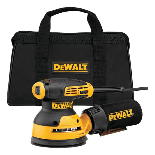 EAN 5035048553954 - DeWALT DWE6423-QS lijadora portátil Lijadora orbital 12000 OPM Negro, Amarillo 280 W imagen 2