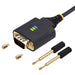 EAN 0065030898379 - StarTech.com 2P6FFC-USB-SERIAL cambiador de género para cable USB-A 2 x DB-9 RS-232 Negro, Gris imagen 8