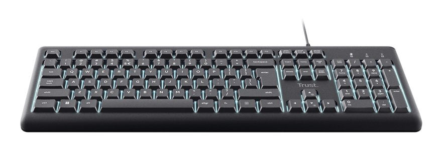EAN 8713439257328 - Trust Primo Beleuchtete teclado Hogar / Oficina USB QWERTY Inglés de EE. UU. Negro imagen 2