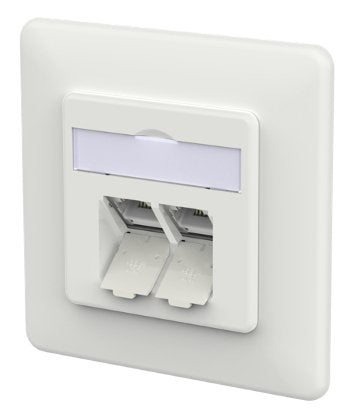 EAN 4251394665672 - METZ CONNECT 130D381027-I toma de corriente RJ-45 Blanco imagen 1