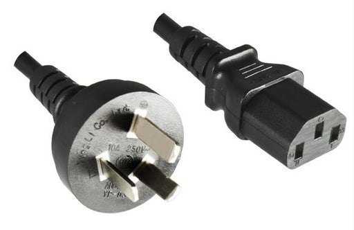 EAN 5712505520437 - Microconnect PE150418 cable de transmisión Negro 1,8 m Enchufe tipo I C13 acoplador imagen 1