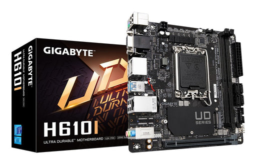 EAN 4719331855222 - GIGABYTE H610I placa base Intel H610 Express LGA 1700 mini ITX imagen 1