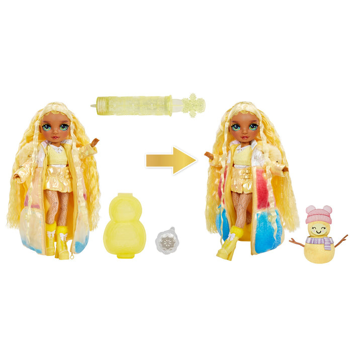 EAN 0035051120858 - Rainbow High Winter Wonderland Doll- Sunny (Yellow) imagen 2