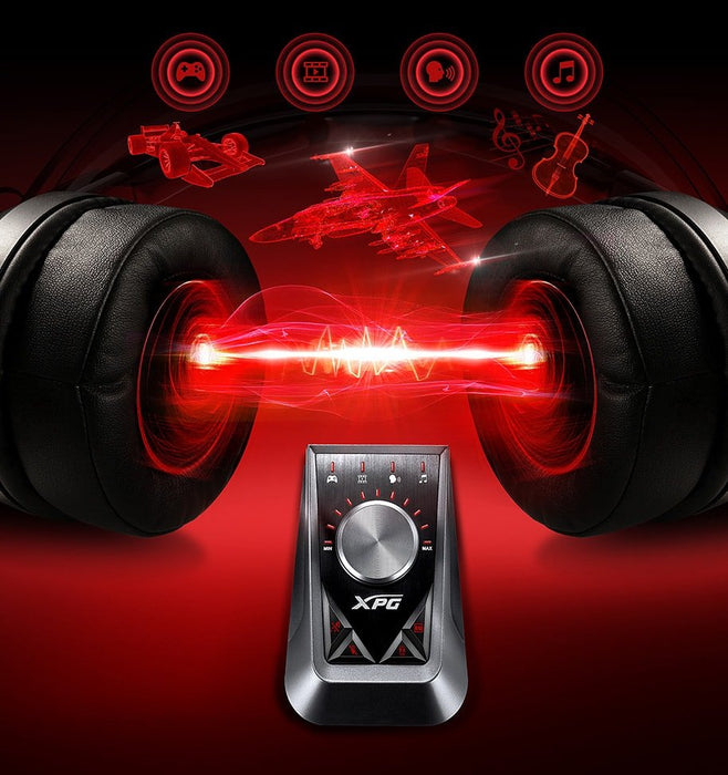 EAN 4713218461827 - XPG EMIX H30 + SOLOX F30 Auriculares Alámbrico Diadema Juego Negro, Rojo imagen 12