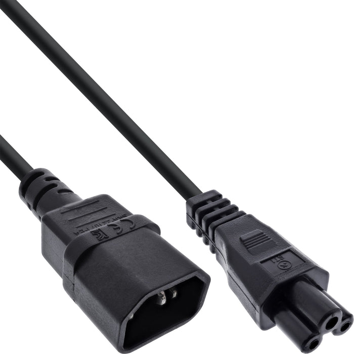 EAN 4043718331277 - InLine 16551 cable de transmisión Negro 1 m IEC C14 IEC C5 imagen 1