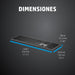 EAN 5715328187412 - HP 975 USB+BT Dual-Mode Wireless Keyboard teclado RF Wireless + Bluetooth Negro imagen 5