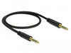 EAN 4043619857906 - DeLOCK 85790 cable de audio 0,5 m 4.4mm Negro imagen 1