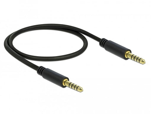 EAN 4043619857906 - DeLOCK 85790 cable de audio 0,5 m 4.4mm Negro imagen 1