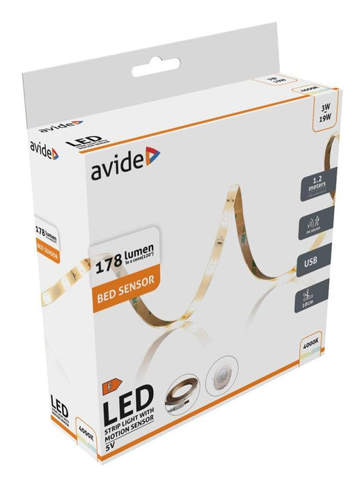 EAN 5999097949703 - Avide ALBED5V-SEN-3W-S cinta luminosa Regleta luminosa universal LED 1200 mm imagen 3
