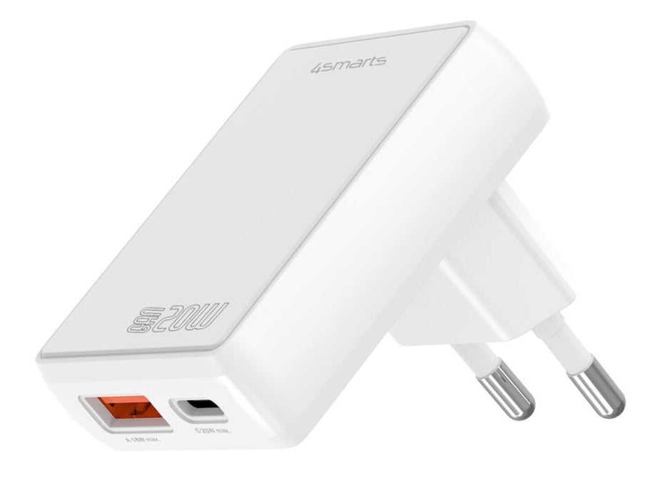 EAN 4252011912179 - 4smarts 546020 cargador de dispositivo móvil Universal Blanco Corriente alterna Carga rápida Interior imagen 1