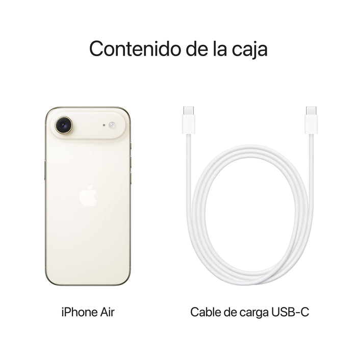 EAN 0195950623789 - Apple iPhone Air 16,5 cm (6.5") SIM doble iOS 26 5G USB Tipo C 512 GB Oro imagen 8