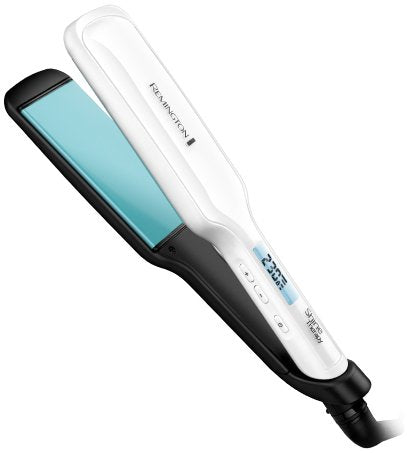 EAN 4008496985609 - Remington S8550 Utensilio de peinado Plancha de pelo Caliente Negro, Blanco imagen 1