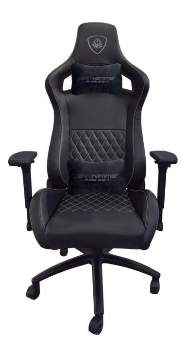 EAN 8435099528838 - KeepOut XSPROHAMMER Silla para videojuegos universal Asiento acolchado Negro, Gris imagen 1