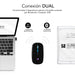 EAN 8436586742027 - SUBBLIM SUBMO-LDFLAT1 ratón Oficina Ambidextro RF Wireless + Bluetooth + USB Type-A Óptico 1600 DPI imagen 2