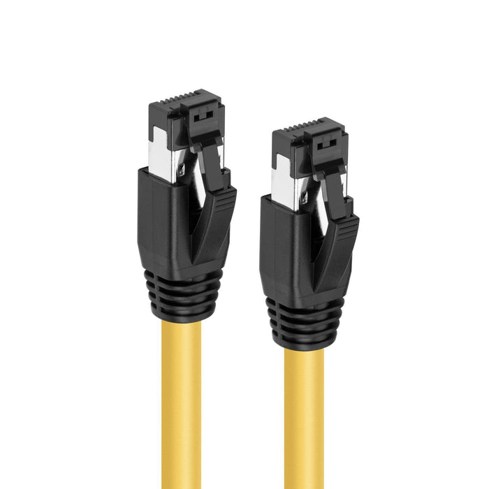 EAN 5704174652458 - Microconnect MC-SFTP8005Y cable de red Amarillo 0,5 m Cat8.1 S/FTP (S-STP) imagen 2