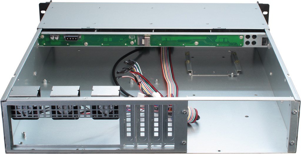 EAN 4260133128644 - Inter-Tech 2U-2404L Estante Negro, Plata imagen 6