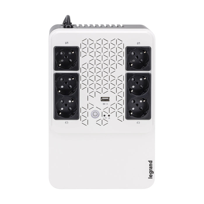 EAN 3414971227262 - Legrand Keor ASI MULTIPLUG 600 FR sistema de alimentación ininterrumpida (UPS) Línea interactiva 0,6 kVA  imagen 3