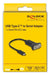 EAN 4043619643073 - DeLOCK 64307 cable de serie Negro 0,25 m USB Tipo C RS-232 imagen 2