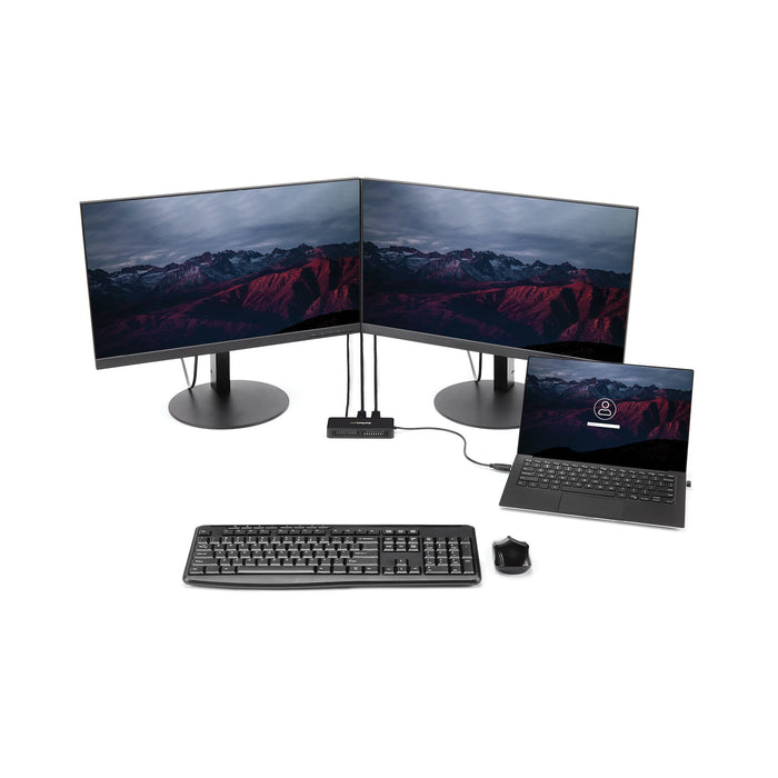 EAN 0065030874328 - StarTech.com USBA2DPGB base para portátil y replicador de puertos Alámbrico USB 3.2 Gen 1 (3.1 Gen 1) Typ imagen 3