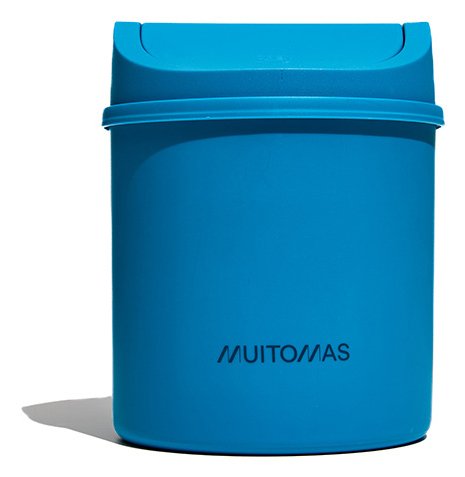 EAN 8021735210238 - Muitomas DESKBINBL papelera Alrededor Plástico Azul imagen 3