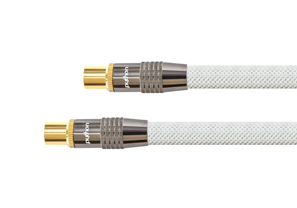 EAN 4014619509652 - Python GC-M2001 cable coaxial 1 m 9.5mm Blanco imagen 1