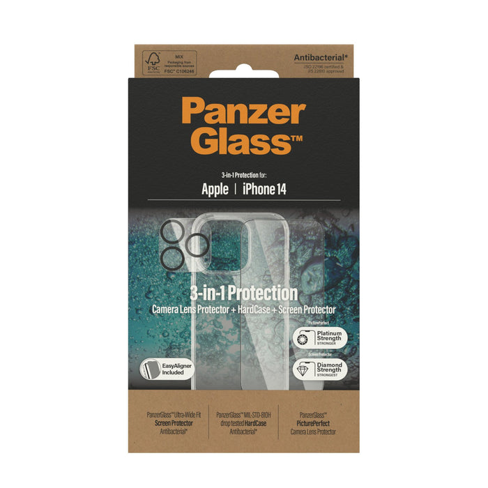 EAN 5711724204012 - PanzerGlass ® 3-in-1 Bundle iPhone 14 Protector de pantalla Apple 1 pieza(s) imagen 3