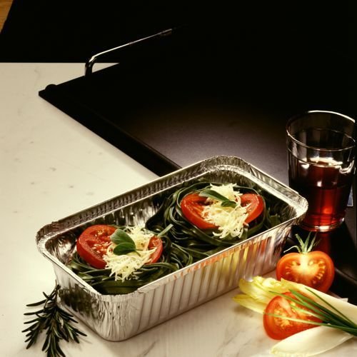 EAN 4002911145166 - Papstar 14516 contenedor desechable para comida Aluminio Plata imagen 2