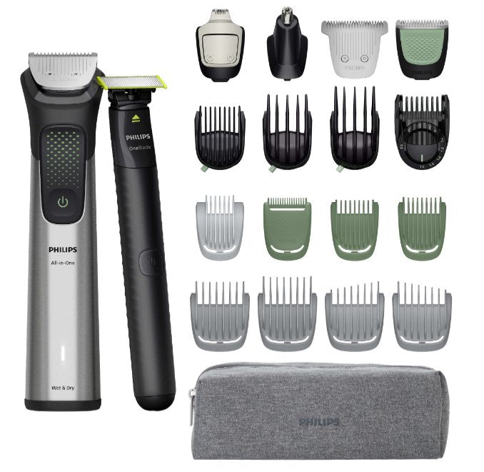 EAN 8720689045094 - Philips MG9557/15 cortadora de pelo y maquinilla Plata Ión de litio imagen 4