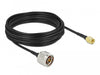 EAN 4043619904686 - DeLOCK 90468 cable coaxial LMR100 Negro imagen 1