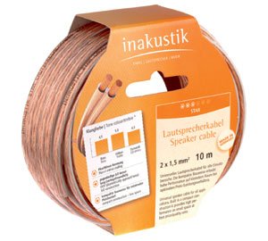 EAN 4001985650088 - Inakustik 10m Star Speaker Cable cable de audio Transparente imagen 1