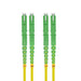 EAN 4005938546510 - Helos 254651 Cable de fibra óptica e InfiniBand 1 m E-2000 (LSH) E-2000/APC Amarillo imagen 1