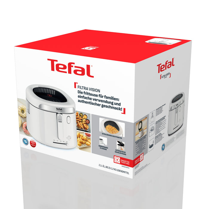 EAN 3045387296254 - Tefal Filtra Vision FF2541E0 freidora Sencillo 2,1 L Independiente 1900 W Blanco imagen 5