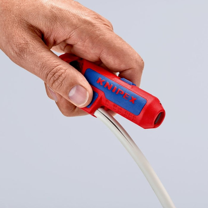 EAN 4003773082910 - Knipex ErgoStrip pelacable Azul, Rojo imagen 10