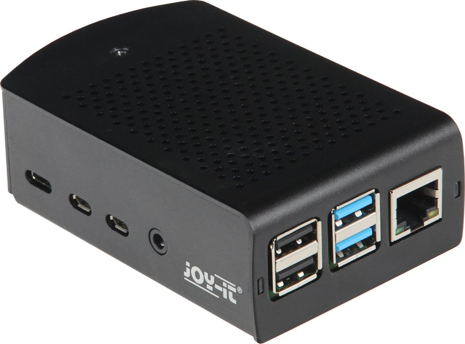 EAN 4250236819358 - Joy-iT RB-ALUCASEP4+06 accesorio para placa de desarrollo Funda Negro imagen 1