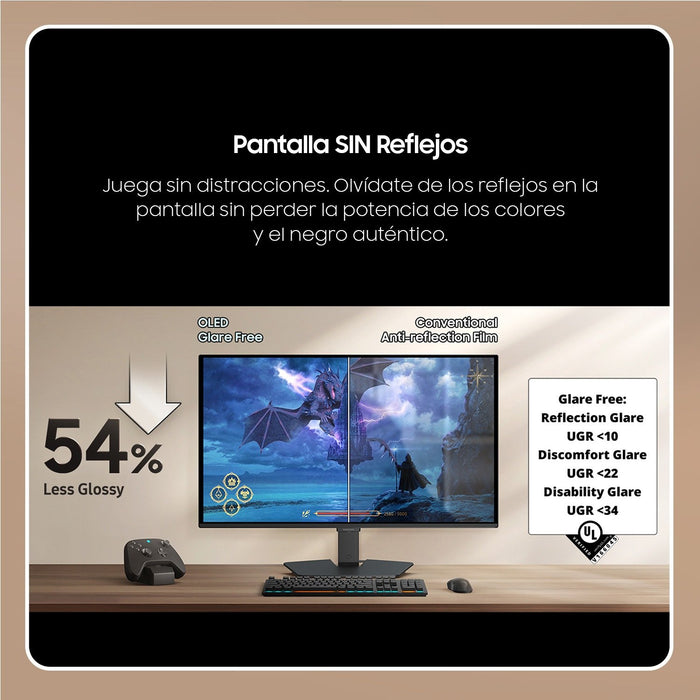 EAN 8806097684039 - Samsung LS27FG500SUXEN pantalla para PC 68,6 cm (27") 2560 x 1440 Pixeles Quad HD Negro imagen 12