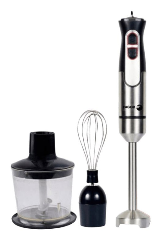EAN 8436589741423 - Fagor Divamix Innox 0,6 L Batidora de inmersión 1000 W Negro, Gris, Acero inoxidable imagen 1