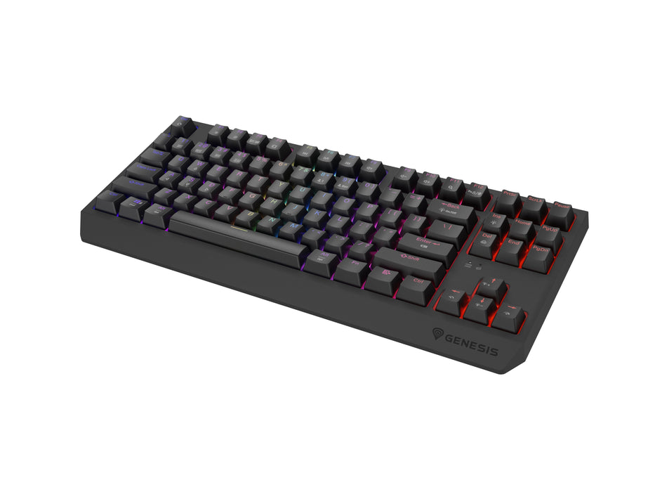 EAN 5901969443790 - GENESIS Thor 230 TKL Wireless Outemu Red teclado Juego USB + RF Wireless + Bluetooth QWERTY Gris imagen 1
