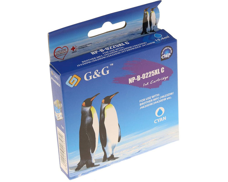 EAN 6941784780549 - G&G 14536 cartucho de tinta 1 pieza(s) Compatible Alto rendimiento (XL) Cian imagen 4