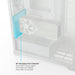 EAN 5298003821028 - Valkyrie VK02 LCD White Midi Tower Blanco imagen 7