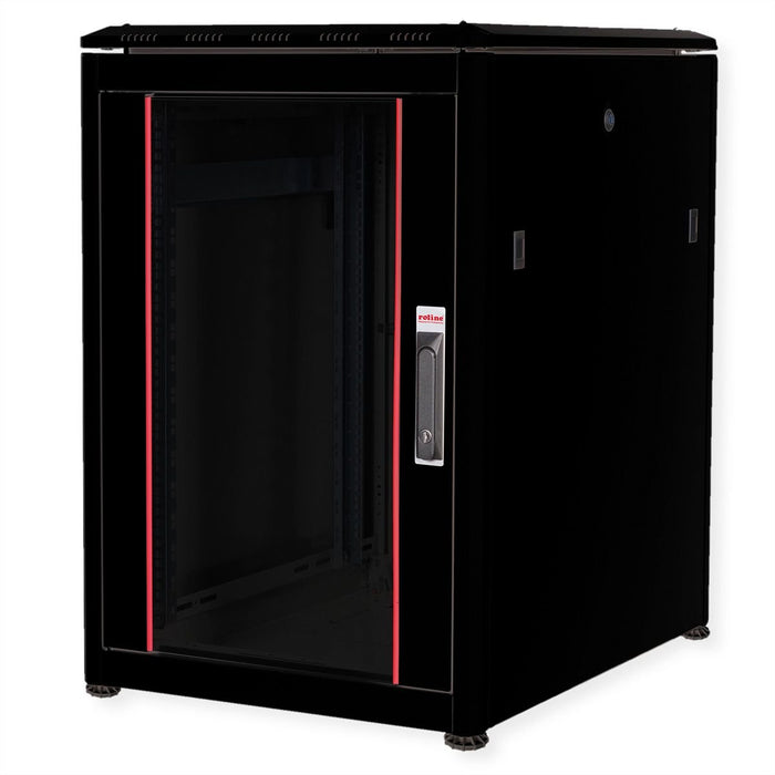 EAN 7630049602205 - ROLINE 26.21.0217 armario rack 16U Rack o bastidor independiente Negro imagen 1