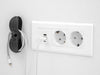 EAN 4043619184439 - DeLOCK 18443 organizador de cables Pared Soporte para cables Negro, Gris, Blanco 3 pieza(s) imagen 3