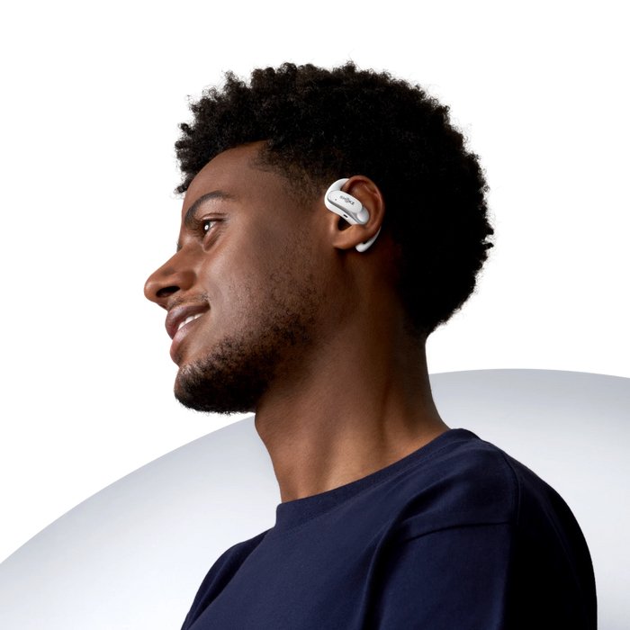 EAN 0810092678670 - SHOKZ OpenFit Air, weiss Auriculares Inalámbrico gancho de oreja Llamadas/Música/Deporte/Uso diario Bluet imagen 5