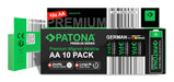 EAN 4055655253178 - PATONA 10 Stück AA Alkaline Batterie Batería de un solo uso Alcalino imagen 2