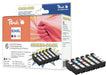 EAN 7640155894227 - Peach 316594 cartucho de tinta 6 pieza(s) Negro, Cian, Magenta Medio, Cian Medio, Amarillo imagen 1