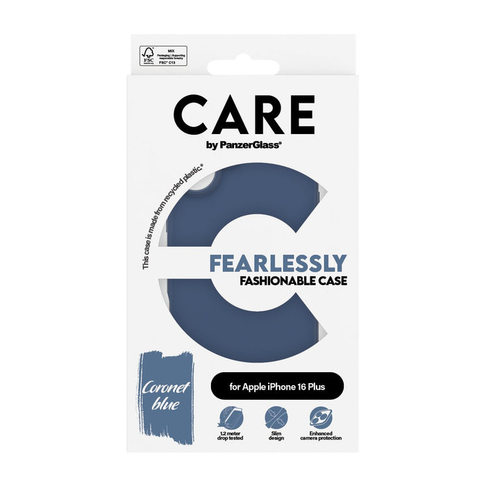 EAN 5715685004650 - PanzerGlass CARE™ by ® Case Blue iPhone 16 Plus funda para teléfono móvil Azul imagen 3