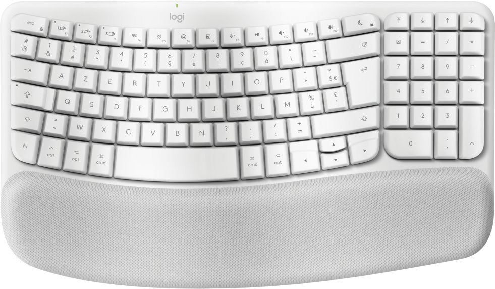 EAN 5099206117396 - Logitech Wave Keys for Mac teclado Hogar / Oficina Bluetooth AZERTY Francés Blanco imagen 1
