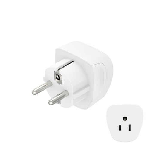 EAN 4047443499172 - Hama 00223458 adaptador de enchufe eléctrico Tipo E/F híbrido Tipo B Blanco imagen 1
